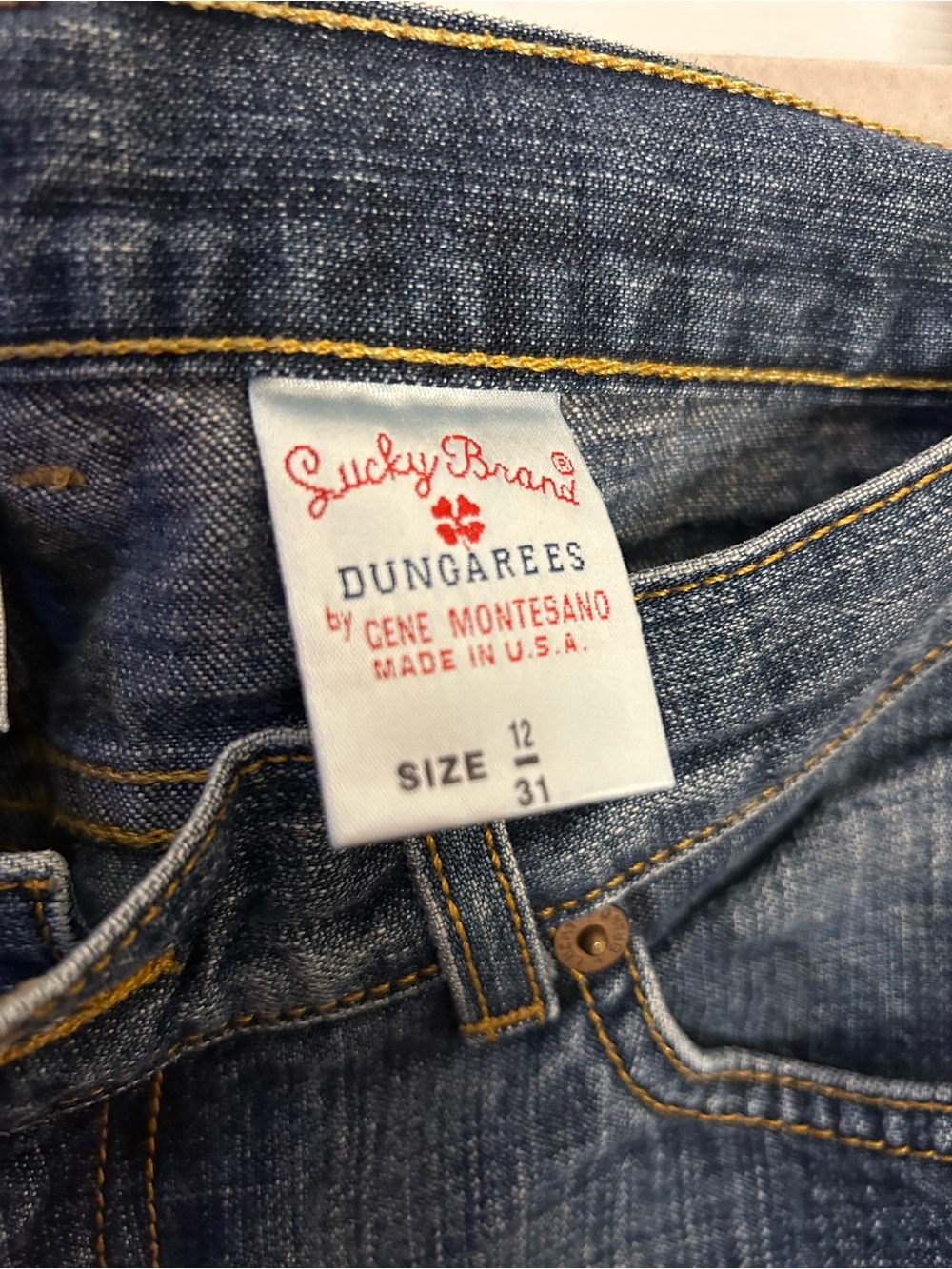 Lucky Brand Women’s Blue Denim Dungarees Overalls